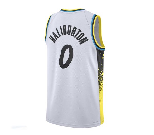 2024/25 City Edition Basketball Jersey Pascal Siakam Tyrese Haliburton Bennedict Mathurin Myles Turner T.J. McConnell Andrew Nembhard Aaron Nesmith Jerseys