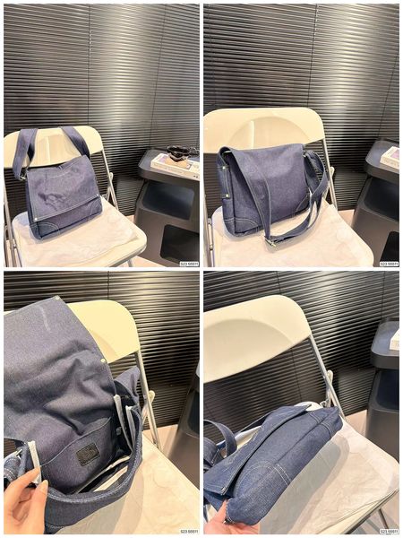 Designer Bags vintage denim Shoulder Handbag Purse bag mens women jeans Never Crossbody Pillow Totes large capacity, Blue
Designer Bags vintage denim Shoulder Handbag Purse bag mens women jeans Never Crossbody Pillow Totes large capacity, Blue