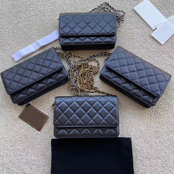 Fashion Selg Classic Upgraded magnetic hardware womens chain wallets Top Quality Sheepskin s Designer bag Coin Purse Card Holder With box.100, D19
Fashion Selg Classic Upgraded magnetic hardware womens chain wallets Top Quality Sheepskin s Designer bag Coin Purse Card Holder With box.100, D19