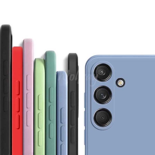 New Arrival Suitable for Galaxy M55 phone case liquid silicone flat rubber TPU shockproof phone protector phone case Galaxy M55 phone case Z241209