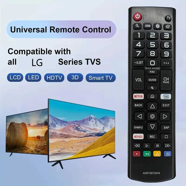 AKB75675304 Replace Universal Remote ControlFit for Smart TV 32LM570BPUA 32LM620BPUA 32LM630BPUB 55UM69 65UM73000PUA 55UM690XJ241210