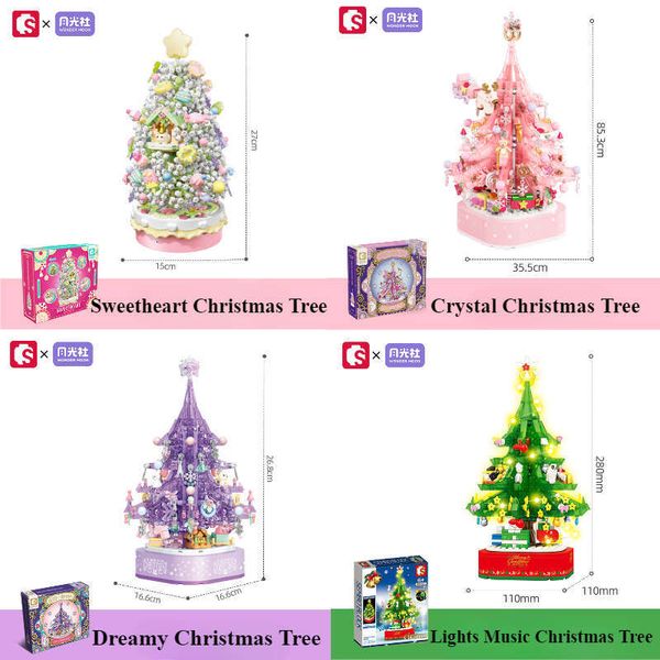 Moonlight Spot Society Christmas Tree Series Music Box DIY Building Blocks Trendy Play Assemble Movable Ornament Toy Gift Anime Dh2997019 Dh2997019, Green
Moonlight Spot Society Christmas Tree Series Music Box DIY Building Blocks Trendy Play Assemble Movable Ornament Toy Gift Anime Dh2997019 Dh2997019, Green