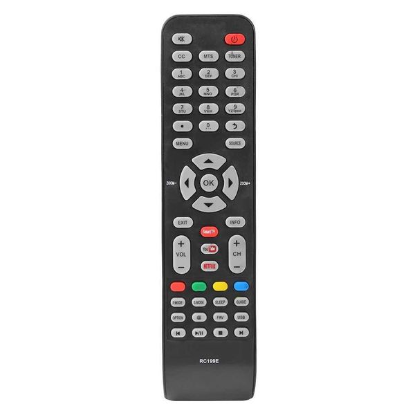 Portable Remote Control Replacement Parts Television Remote Control Accessories Battery Powered for TCL/HYUNDAI/EKT/HKPro/VISIVOXJ241210