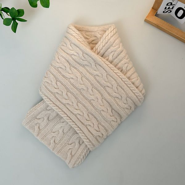 10690 cross-perforated solid color scarf unisex cable thickened neck warmer scarf Winter new product
10690 cross-perforated solid color scarf unisex cable thickened neck warmer scarf Winter new product