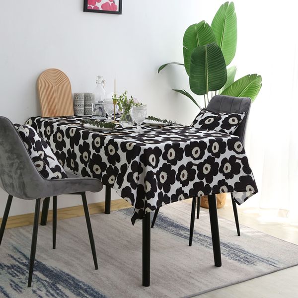 W379 Flower tablecloth fabric style plant oil-proof dining table round table rectangular
W379 Flower tablecloth fabric style plant oil-proof dining table round table rectangular