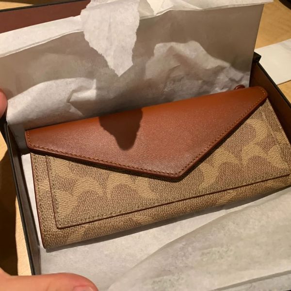 Brown Long Purse Lu…