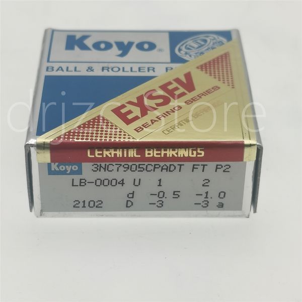 KOYO Super precision P2 ceramic ball bearing 3NC7905CPADT FT P2