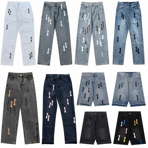 Jeans Men Baggy Jeans Stacked Jean Shorts Skinny Jeans Men High Quality Luxury Embroidery Denim Slim Fit Jeans Sweatpants Designer Cross Joggers Pants f370