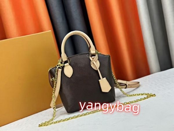 Brown Flower Bags Designer Handbag Leather Shoulder Bag Luxury Women Purse Fashion Classic Chain Crossbody Handbag Wholesale Totes Backpacks