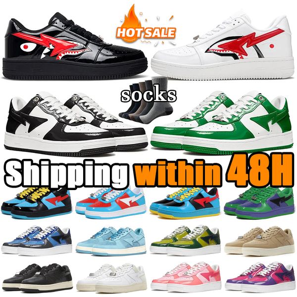 Designer Shoes Mens Womens Sta Low Platform Patent Leather Sneakers Stases Black Camo blue Grey Red Suede Shark Trainers Camouflage Skateboarding Jogging Runners
Designer Shoes Mens Womens Sta Low Platform Patent Leather Sneakers Stases Black Camo blue Grey Red Suede Shark Trainers Camouflage Skateboarding Jogging Runners