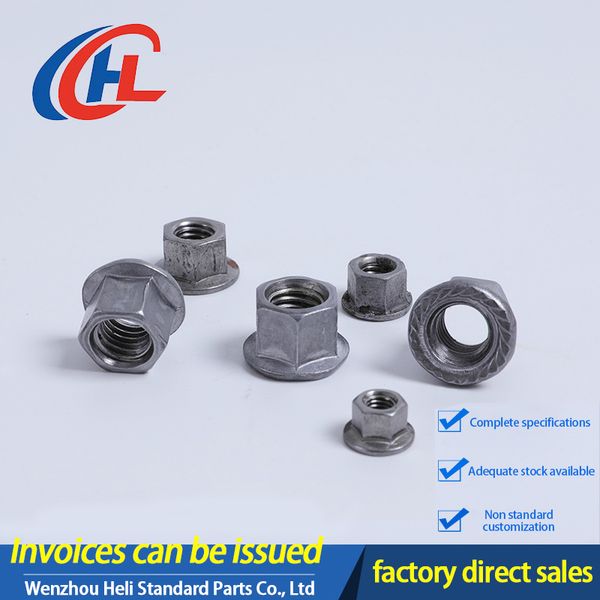 Flower teeth plane flange nut thickening hardware accessories carbon steel nuts non-standard nuts hexagonal nuts
Flower teeth plane flange nut thickening hardware accessories carbon steel nuts non-standard nuts hexagonal nuts