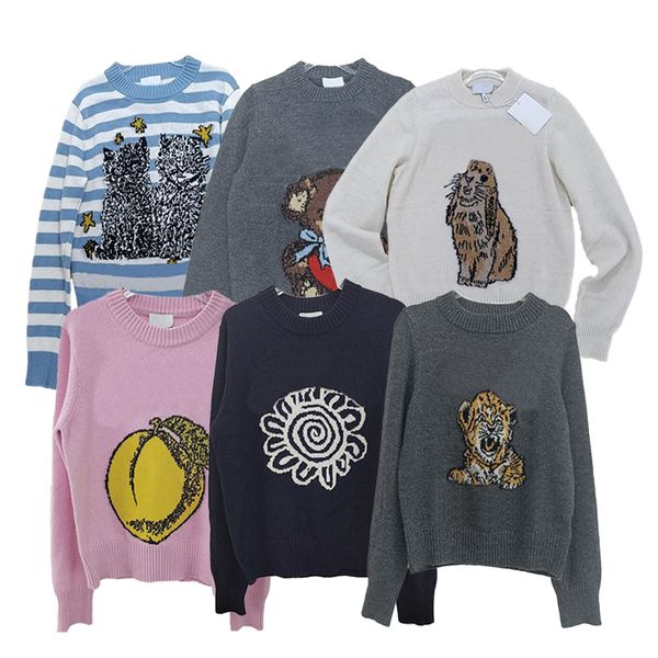 Womens Sweaters Knitwear Knitted Sweater Knitting Shirt Let…