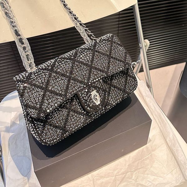 Dia setting s Designers Bags women Classic Emed wer handbag Flap crossbody High Quality Fashion Wallet purse pouch Chine Bag 22cm, Grey
Dia setting s Designers Bags women Classic Emed wer handbag Flap crossbody High Quality Fashion Wallet purse pouch Chine Bag 22cm, Grey