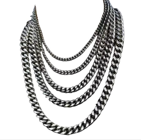 Hip hop Titanium Steel Chain Cuban Retro Men's Trendy Cool Design Jewelry Handsome Women's Washable Non Fading Luxury Necklace
Hip hop Titanium Steel Chain Cuban Retro Men's Trendy Cool Design Jewelry Handsome Women's Washable Non Fading Luxury Necklace