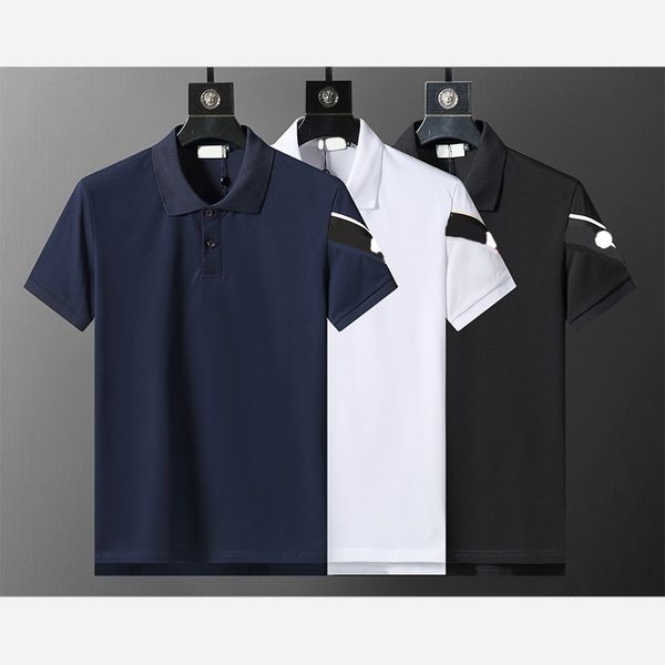 25ss new polo men business style tshirt designer t shirt man polo shirt striped decorative stickers summer polos, Deep blue1
25ss new polo men business style tshirt designer t shirt man polo shirt striped decorative stickers summer polos, Deep blue1