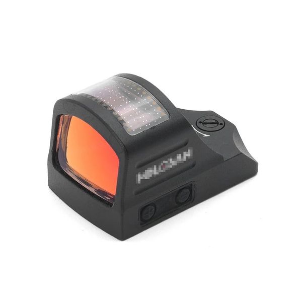 RITAC OPTICS 507C SolarPowered Reflective Red Dot Scope Red dot sight Aluminum Alloy Black with Red Accents Compact Durable for Hunting JH801