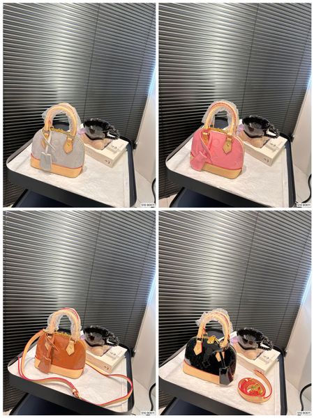 Designers totes Shell Bag Women designer tote bag classics presbya handbags crossbody epi leather Emed shoulder lock bags Satchels Clutch Purses, Grey 
Designers totes Shell Bag Women designer tote bag classics presbya handbags crossbody epi leather Emed shoulder lock bags Satchels Clutch Purses, Grey