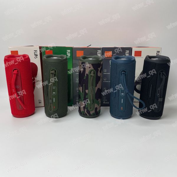 The top is equipped with Flip6/5 portable Bluetooth speaker with strong sound and deep bass, and IPX6 waterproof and dustproof heavy bass speaker