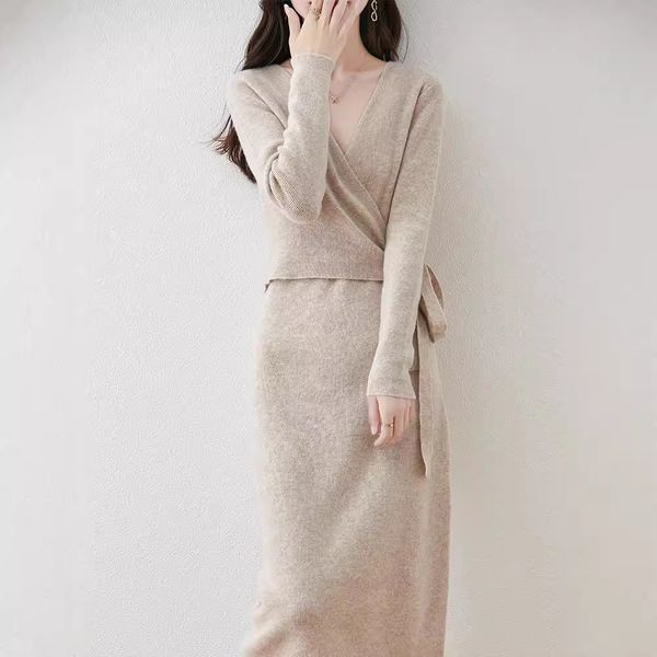 (431) Autumn and winter long wool dress for — compare prices at CompareOffers