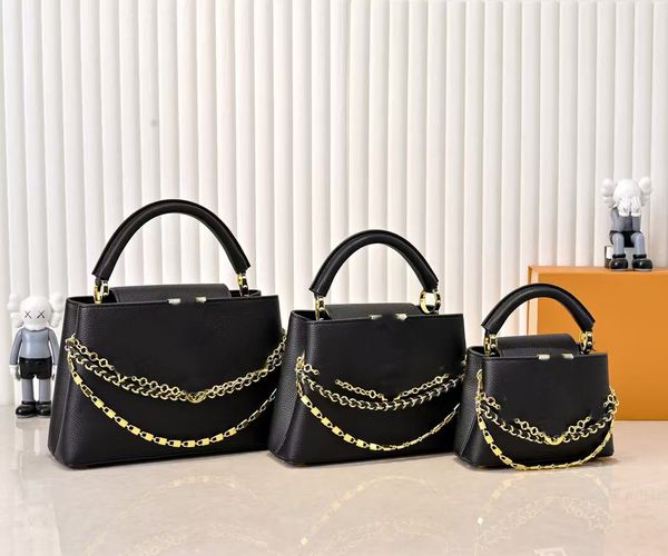 Designer Capucines Bb Handbag Women Taurillon Dame bag Wallet Leather Purse Fashion Shoulder Lady Tote Crossbody Bag Clutch Bags 21cm 27cm 31cm, 21cm green
Designer Capucines Bb Handbag Women Taurillon Dame bag Wallet Leather Purse Fashion Shoulder Lady Tote Crossbody Bag Clutch Bags 21cm 27cm 31cm, 21cm green