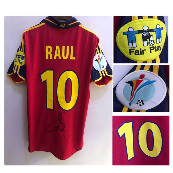 2000 EUROO #10 RAUL Signed Jersey Raul Signature — compare prices at CompareOffers