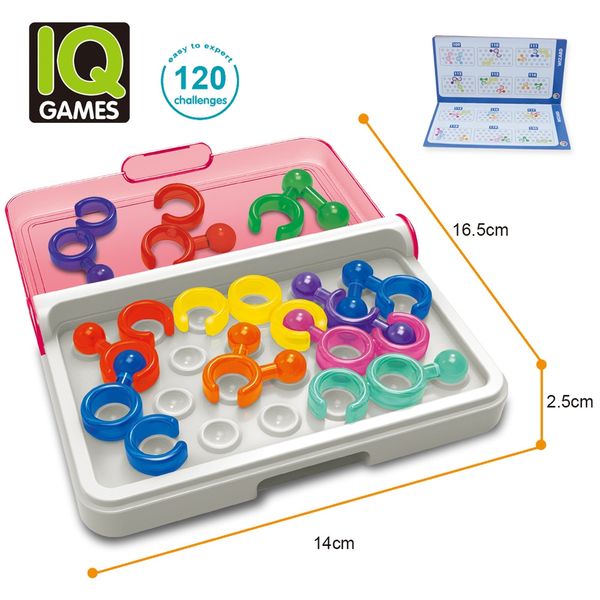 120 Challenges IQ 3D Puzzle Board Game Classic Pyramid Plate Pearl Logical Mind For Children Pyramid Beads Montessori Toys Gifts
120 Challenges IQ 3D Puzzle Board Game Classic Pyramid Plate Pearl Logical Mind For Children Pyramid Beads Montessori Toys Gifts