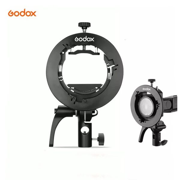 Original Godox S2 Bowens Mount Flash S-type Holder Bracket for Godox V1 V860II AD200 AD400PRO Speedlite Flash Snoot Softbox 241225