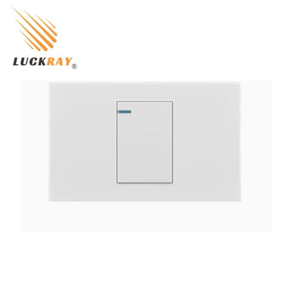 American Type Electrical Wall Switch 1 Gang 1way & 2 Way
American Type Electrical Wall Switch 1 Gang 1way & 2 Way