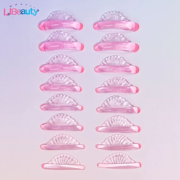 Libeauty Wholesale Silicone Eyelash Pads Sticky Lashes Rod Shields Lift 3D Eyelash Curler Accessories Eyelash Tools 241223