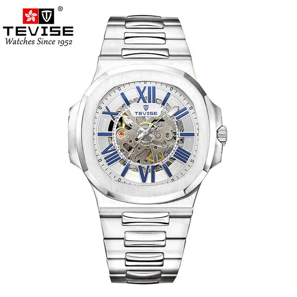 TEVISE Classic Automatic Mechanical Watch for Men, Nautilus Hollow Men's Business Watch, Waterproof and Luminous t005, T005-5 gold
TEVISE Classic Automatic Mechanical Watch for Men, Nautilus Hollow Men's Business Watch, Waterproof and Luminous t005, T005-5 gold