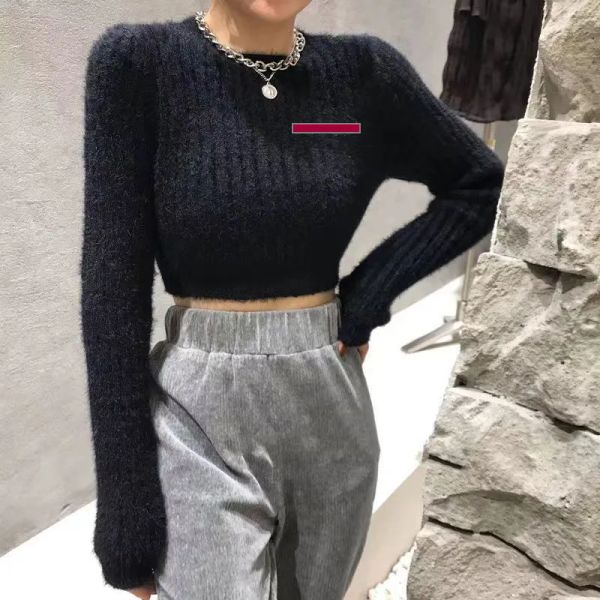 Woman Sweaters Turtlenck Women Sweater Short Style Sweatshirts Lady Slim Hoodie Knit Shirt BFG2412276, Black
Woman Sweaters Turtlenck Women Sweater Short Style Sweatshirts Lady Slim Hoodie Knit Shirt BFG2412276, Black
