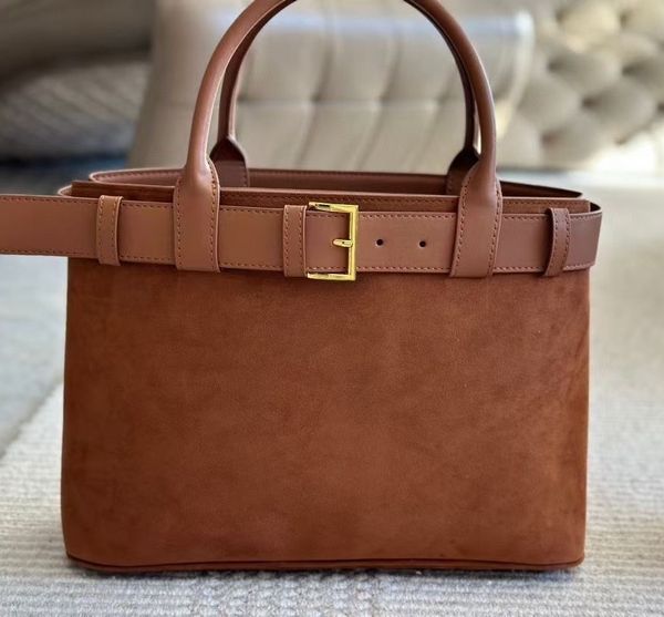 Brown Suede Shoulder Women Tote Soft Leather Purse Woman Handbag Fashion Black Grey Pink White Designer Bag Men PB60
Brown Suede Shoulder Women Tote Soft Leather Purse Woman Handbag Fashion Black Grey Pink White Designer Bag Men PB60