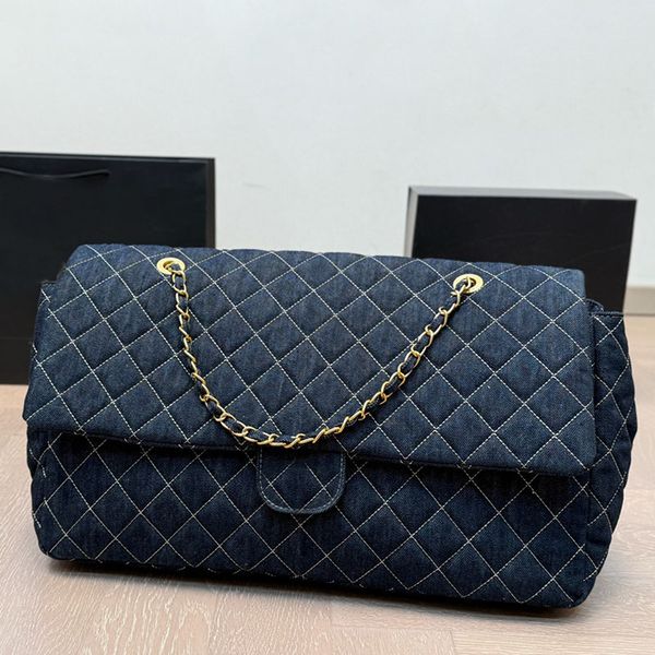 Designer bags Classic Luxury Women Denim Handbag Canvas Beach bag Chain handbag Shopping Bag Large capacit Tote travel bag Denim travel bag Fortune Bag 44m, Dark grey
Designer bags Classic Luxury Women Denim Handbag Canvas Beach bag Chain handbag Shopping Bag Large capacit Tote travel bag Denim travel bag Fortune Bag 44m, Dark grey