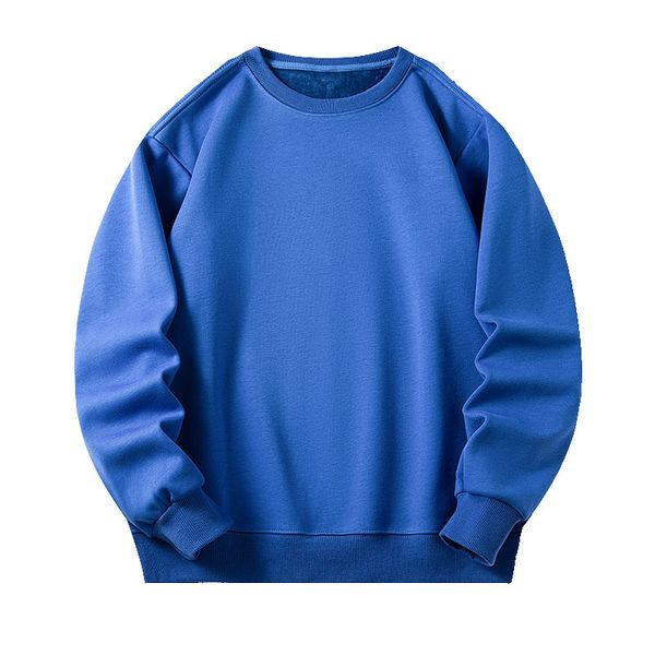 109 Men Long-sleeved T-shirt Round Neck Long-sleeved Casual Sweatshirt Loose