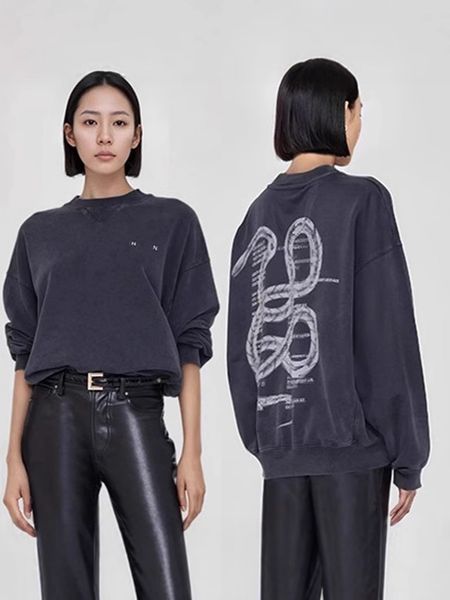 Sweatshirts tn Top Designer Cotton Premium Fashion Hoodie Pullover Jumper Annies New Quality Classic Hot Letter Pattern Print Women Fleece Casual Hooded Sweater TN