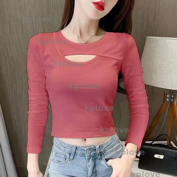 Designer Shirt Short Long Sleeved T-shirt Womens Base Shirts Autumn New Design Slim Fit Top, Black
Designer Shirt Short Long Sleeved T-shirt Womens Base Shirts Autumn New Design Slim Fit Top, Black