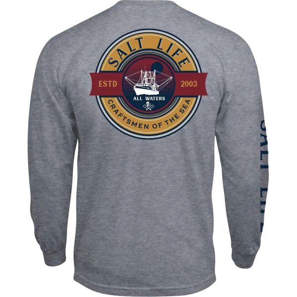 Long Sleeve Shirts For Men Sweatshirt Salt Life All Waters Crew Neck Graphic Tee Streetwear Casual Tops Clothes sweatshirts BFP2412316 PTP1, Champagne
Long Sleeve Shirts For Men Sweatshirt Salt Life All Waters Crew Neck Graphic Tee Streetwear Casual Tops Clothes sweatshirts BFP2412316 PTP1, Champagne