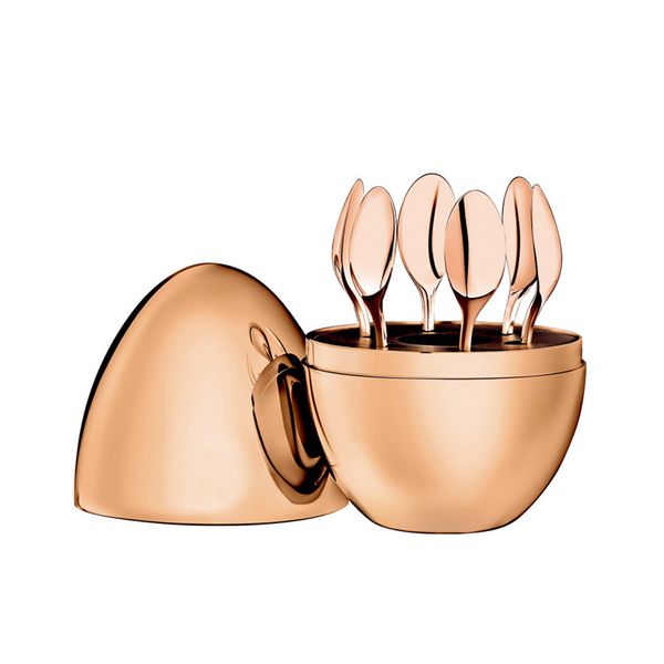 Home Furnishings Artistic Egg Case By Mood Coffee 6-Piece Espresso Spoons Set Hypebeast Collection Wedding Banquet Party Accessories Holiday Gifts
Home Furnishings Artistic Egg Case By Mood Coffee 6-Piece Espresso Spoons Set Hypebeast Collection Wedding Banquet Party Accessories Holiday Gifts