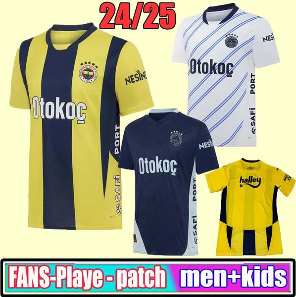 24 25 Fenerbahce home soccer jerseys DZEKO CRESPO ARDA GULER KAHVECI JOAO PEDRO BATSHUAYI SZALAI 2024 2025 Away third men Football Shirt, Black
24 25 Fenerbahce home soccer jerseys DZEKO CRESPO ARDA GULER KAHVECI JOAO PEDRO BATSHUAYI SZALAI 2024 2025 Away third men Football Shirt, Black