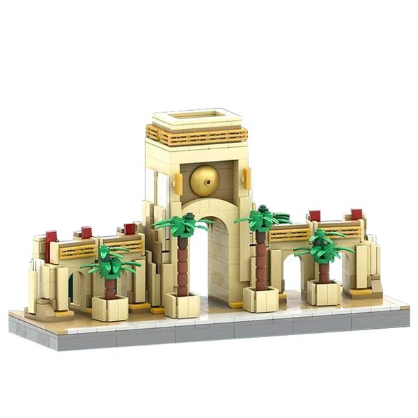 Universal Gobricks Gate MOC Creative Architecture Castle Model Building Blocks Educational Assembly Model Toys For Kids Gift
Universal Gobricks Gate MOC Creative Architecture Castle Model Building Blocks Educational Assembly Model Toys For Kids Gift