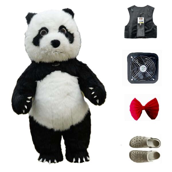 Iatable mascot Panda Furry Giant Plush Bear Mascot Party Weddding Costumes For Adult Man Women Girl Boy Best quality, Black
Iatable mascot Panda Furry Giant Plush Bear Mascot Party Weddding Costumes For Adult Man Women Girl Boy Best quality, Black