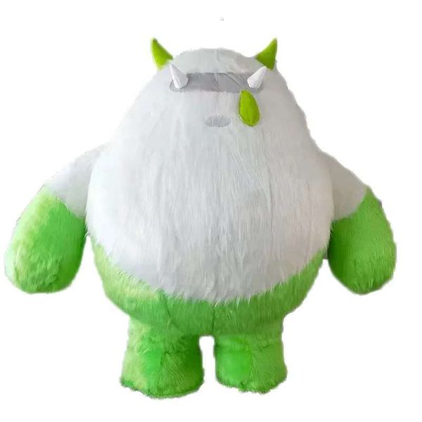 Iatable mascot Adult Furry Monster Suit for Stage Blow Up Character Mascot Costume Walking Wearable Carnival Outfit For Women Men Best quality, White
Iatable mascot Adult Furry Monster Suit for Stage Blow Up Character Mascot Costume Walking Wearable Carnival Outfit For Women Men Best quality, White