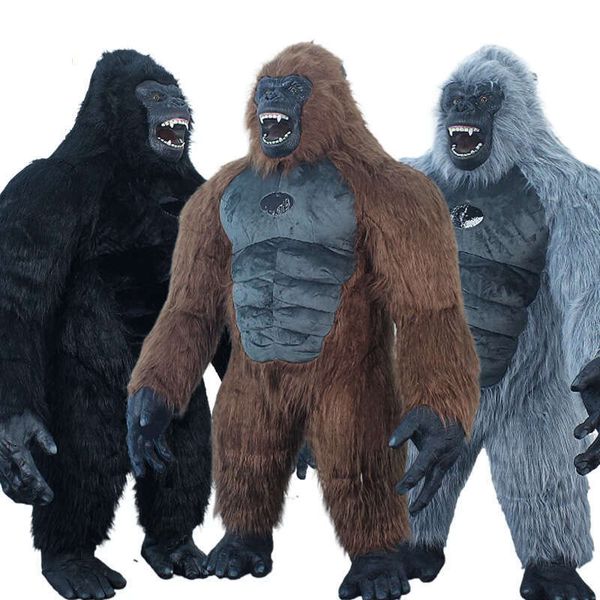 mascot Iatable King Kong Costume Mascot for Adult Halloween Furry Animal Carnival Walking Dress Suit Fursuit Gorilla Cos Best quality, Grey
mascot Iatable King Kong Costume Mascot for Adult Halloween Furry Animal Carnival Walking Dress Suit Fursuit Gorilla Cos Best quality, Grey