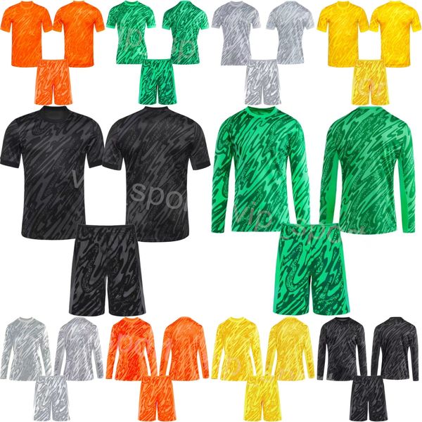 Goalie Long Sleeve Soccer 16 Sergio Rico Jerseys Set 99 Gianluigi Donnarumma 1 Keylor Navas 70 Mouquet 80 Arnau Tenas Goalkeeper GK Football Shirt 2024 Club Team BaLi