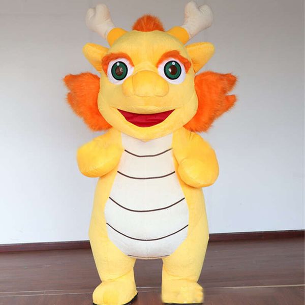 Newest mascot Iatable Dragon Mascot Costume Suit for Adult Kids Furry Party Fursuit Presale Best quality, Champagne
Newest mascot Iatable Dragon Mascot Costume Suit for Adult Kids Furry Party Fursuit Presale Best quality, Champagne