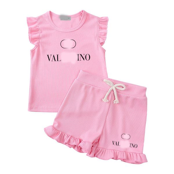 Kids Designer Tank & Short Sets: Cotton Girls' Summer Clothing, 2024 Fashion Brand Baby Sets - DPD2407036, Pink
Kids Designer Tank & Short Sets: Cotton Girls' Summer Clothing, 2024 Fashion Brand Baby Sets - DPD2407036, Pink