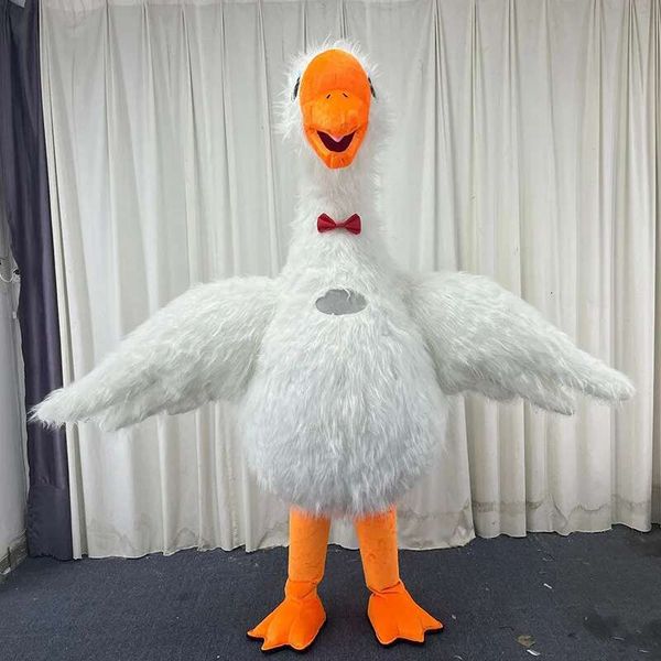 mascot 2.6m Giant Iatable Furbig white goose Costume Adult Full Walking Mascot Suit Entertainment Blow Up Fancy Dress Best quality, Yellow
mascot 2.6m Giant Iatable Furbig white goose Costume Adult Full Walking Mascot Suit Entertainment Blow Up Fancy Dress Best quality, Yellow