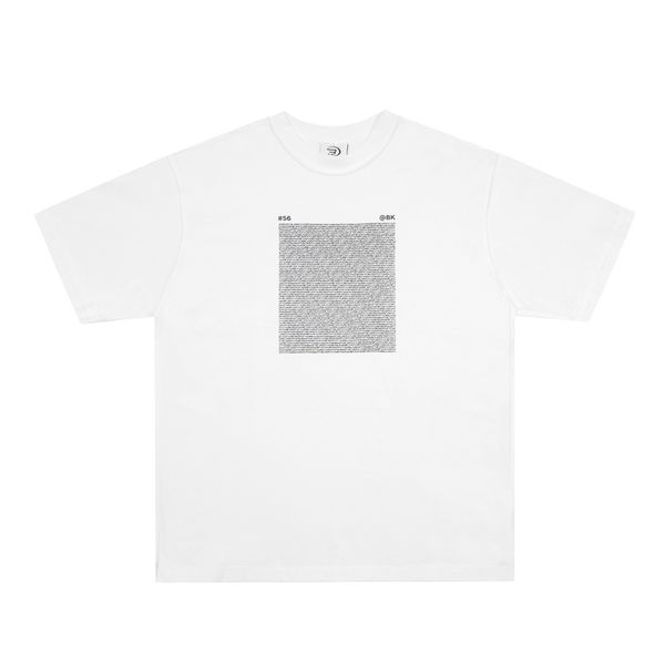 2024 summer new English letters short-sleeved T-shirt wash water to do old design sense small wear loose heavy cotton top men's tide, White
2024 summer new English letters short-sleeved T-shirt wash water to do old design sense small wear loose heavy cotton top men's tide, White