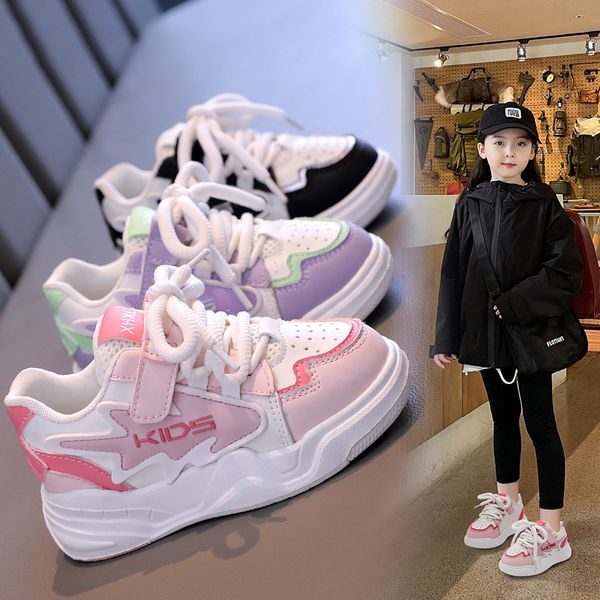 Girls' Cute Matching Casual Sneakers - Spring 2024, Black
Girls' Cute Matching Casual Sneakers - Spring 2024, Black