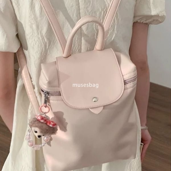 Korean style women's high-quality niche backpack new trendy and fashionable style backpack student simple and large capacity backpack travel bag, Pearl white (without pendant)
Korean style women's high-quality niche backpack new trendy and fashionable style backpack student simple and large capacity backpack travel bag, Pearl white (without pendant)